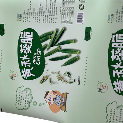 Customizable Flexible Film Packaging Lamination Used In Healthy Snack Packaging