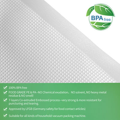 Food Storage Embossed Vacuum Seal Bags