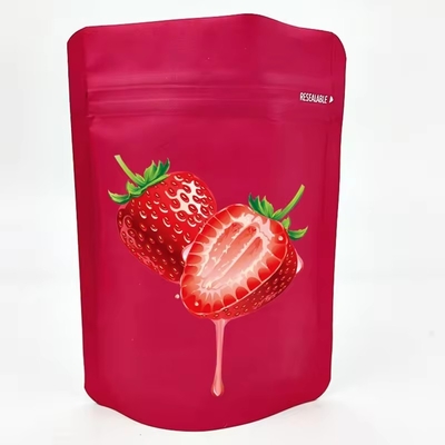 Custom Printing Food Grade Plastic Aluminium Foil Pouch Stand Up Bag With Window And Zipper