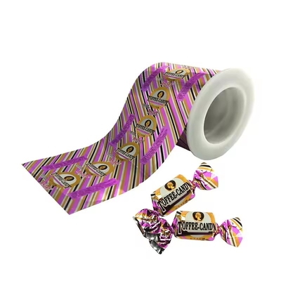 Custom Print Plastic Foil Laminated Heat Sealable Flexible Roll Stock Film For Food