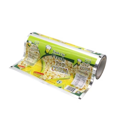 High-Speed Automatic Packing Machines Compatible Packaging Film Rolls