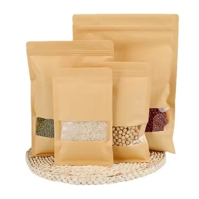 100g-1000g Stand Up Packaging Pouches for Different Food Quantities