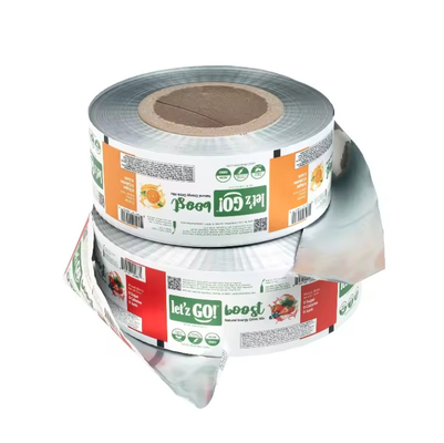 Custom Printing Automatic Sachet Packaging Food Grade Plastic Laminated Aluminium Foil Roll Film Cookies Food Packaging