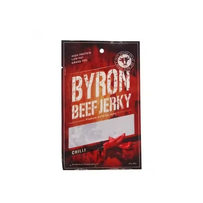 Custom Printed Reusable Plastic Clear Vacuum Seal Zipper Snack Food Beef Jerky Packaging Bags