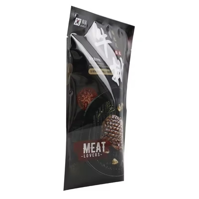 Custom Logo Standing Resealable Aluminium Foil Plastic Packaging Food Pouch With Zipper Coffee Bean Mylar Bags