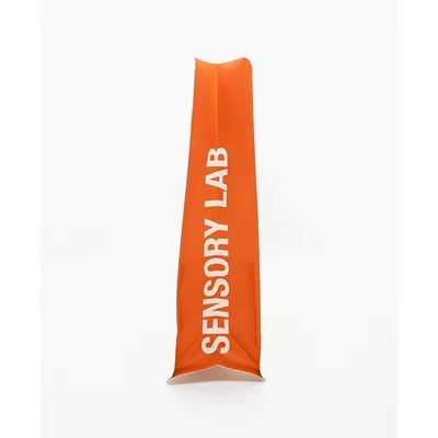 Custom Printed 250g 340g 500g  Biodegradable Side Gusset Pouch Plastic Mylar Foil Packaging Flat Bottom Bag