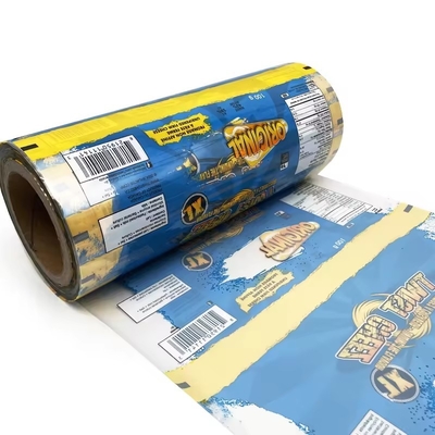 Custom Print Food Grade Plastic Film Roll Wrapping Machine Auto Packing Perfume Cheese Powder Food EVOH PE Material Tran