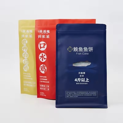 Custom Food Bread Nylon Coffee Juice Nut Dumpling Poly Packaging Vacuum Storage Bags