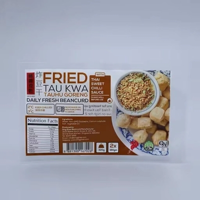 Custom Print Food Packaging Bag Three Side Sealing Bag Nylon Packaging Frozen Food Bag From Dumpling Seafood Shrimp