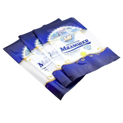 Customized Flexible Packaging With Logo For Freezing And Freshness Preservation Is A Three Sided Sealed Bag
