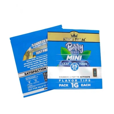 Digital Printing 3.5g 7g 14g 28g Smell Proof Mylar Bags Child Proof Resealable Aluminum Foil Three Side Sealing Bags