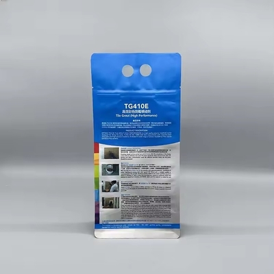 Flat Bottom Zipper Reusable Aluminium Foil Side Gusset Plastic Pouch For Detergent Chemical Powder Packaging Bags