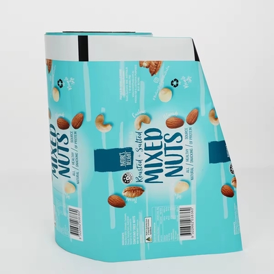 Customized Printed Roll Film For Nuts Dried Fruits Snacks And Food Automatic Packaging Machines