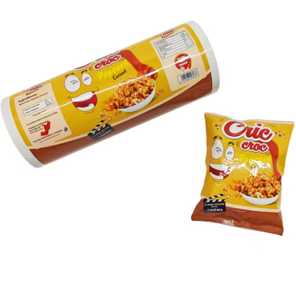 Plastic Printed Packaging Sachet Hot Lamination Food Snack Pouch BOPP PET Aluminum CPP PE Potato Chip Sealed Film Roll
