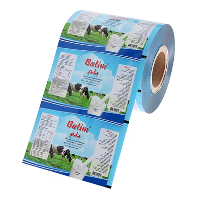 Flexible Laminated Aluminum Plastic Film Roll Food Packaging For Milk Spice Powder Packing Tea Sugar Sealing Film