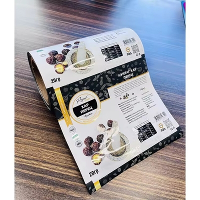 Aluminum Plastic Food Flexible Packaging Film Roll Sachet For Taro Tomatto Potato Chips Packaging