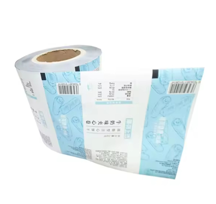 Food Grade Flexible Packaging Film Rolls Custom Printed Moisture Resistant Packaging Rolls Plastic Laminating Film
