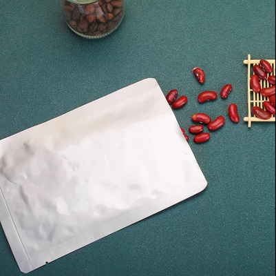 Silver Color Big Vacuum Sealed Bag Aluminum Foil Food Packaging Bags Vacuum Heat Seal