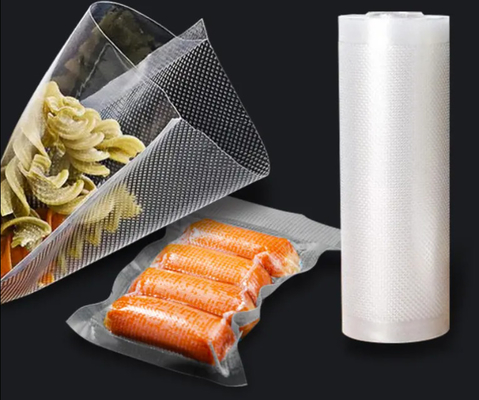 In Stock Nylon Vacuum Bags Moisture Proof Heat Seal Vacuum Storage Sealer Bags Food Packaging Vacuum Bag
