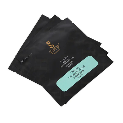 Custom Plastic Three Side Seal Pouches Flat Bags Flat Sachet