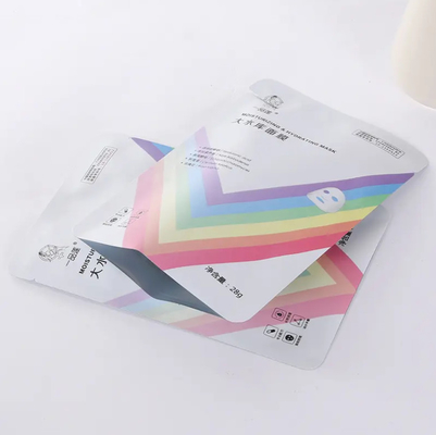 Mini Tea Bag Small Pouch Three Side Seal Aluminum Foil Packaging Mylar Bag Flat Sachet For Tea Coffee