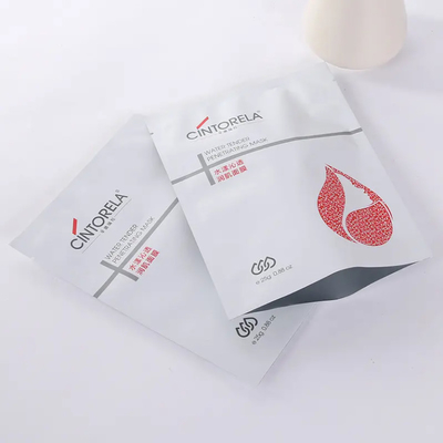 Mini Tea Bag Small Pouch Three Side Seal Aluminum Foil Packaging Mylar Bag Flat Sachet For Tea Coffee
