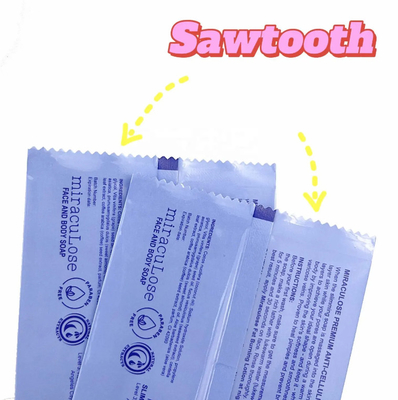 Customized Printed Small Plastic Sachet Back Side Seal Bag Pillow Bag Soap Packaging Mylar Bags