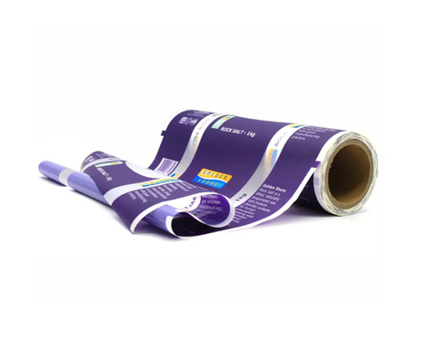 Custom Printing Packaging Plastic Roll Bopp/Pet/Ldpe Film With Window Food Packaging
