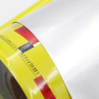 Flexible Laminated Aluminum Spice Plastic Film Roll Food Plastic Packing Film Rolls Material For Milk Powder