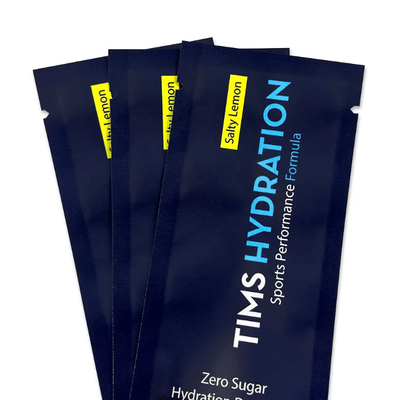 Custom Printed Heat Seal Sample Sachet Packaging Flat Pouch Three Side Seal Bag