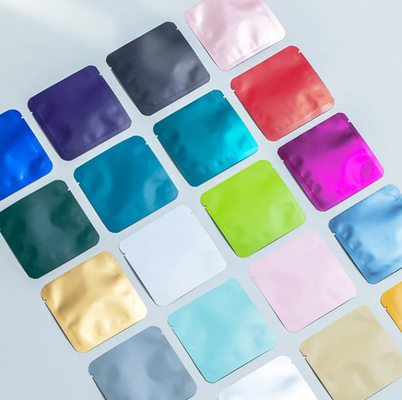 Kalee Custom Printed 3 Side Seal Pouch Aluminum Foil Food Plastic Packaging Bags Coffee Drip Bags
