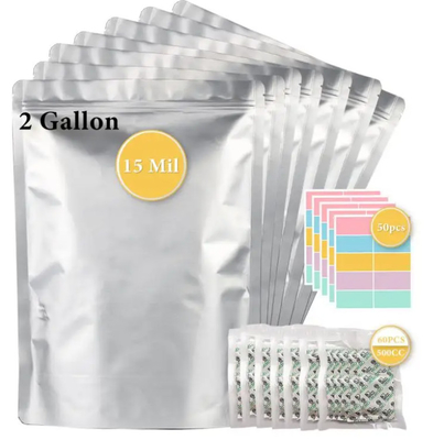 Custom Printed Matt Foil Plastic Food Resealable Packaging Bolsa Aluminum Zipper Stand Up Pouch With Zipper