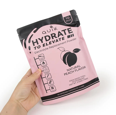 Degassing Valve Zipper Packaging Pouch for Freshly Roasted Coffee Beans