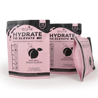 Degassing Valve Zipper Packaging Pouch for Freshly Roasted Coffee Beans