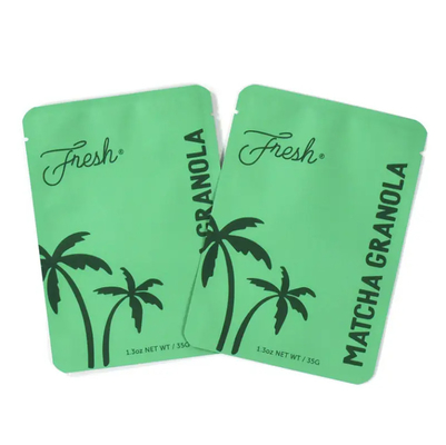 Custom Printed Laminated Aluminum Foil Zip Lock Bags With Logos Mini Flat Pouch Recyclable 3 Side Seal Zipper Bag