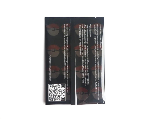 Custom Designs Food Packaging Back Seal Bags Wholesale Price Heat Sealed Center Seal Mylar Bag