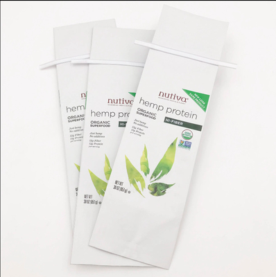 Customized 5 Kgs Packaging Flat Bottom Standing Zip Side Gusset Bag Pouch