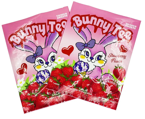 Custom Heat Seal Plastic Back Side Seal Candy Nut Mylar Bag Energy Mushroom Chocolate Bar Packaging Sachet Bags