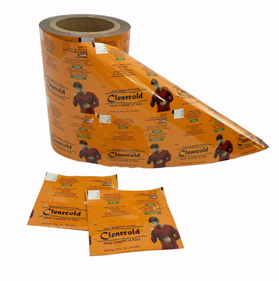 PET/AL/PE Composite Bag Composite Printing Film Roll Or Pharmaceutical Sachet Packaging Roll