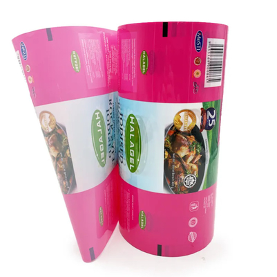 Custom Printed Film Perfume Food Packaging Supplier Food Grade Opp Plastic Food Powder Roll Film