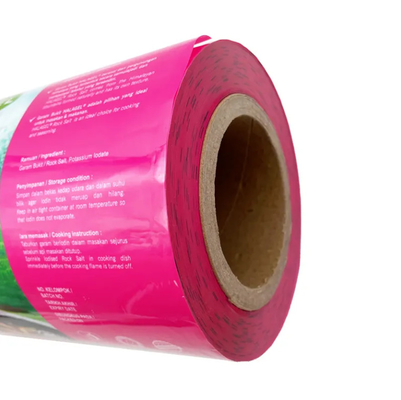 Custom Printed Film Perfume Food Packaging Supplier Food Grade Opp Plastic Food Powder Roll Film