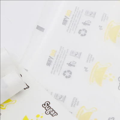Wholesale Customized Plastic Food Packaging Laminated Roll Film Sugar Paper Sachet Automatic Packaging Film For Sale