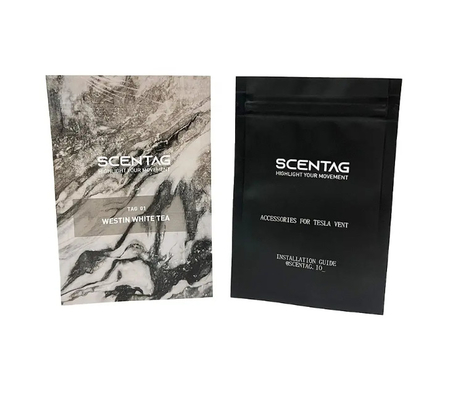 Wholesale Custom Logo 3 Side Seal Pouch Coffee Nut Food White Tea Leaf Heat Sealed Packing Pouch