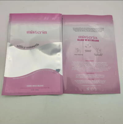 Wholesale Custom Logo Zipper Three-Side Sealing Plastic Pouching Recyclable Pouch Bags Packaging 3 Side Seal Bag