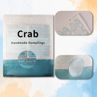 Stand Up Pouches with Glossy Printing and Matte Printing Custom Printing and Tear-Resistant Materials