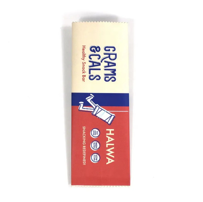 Custom Printed Serrated Edges Back Side Seal Plastic Food Sachet Biscuit Chocolate Cereal Bar Packaging Mylar Bag