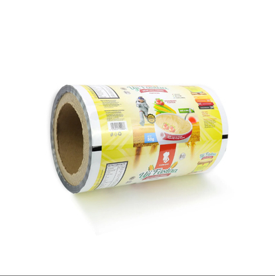 Customized Recycled Food Grade Laminated Roll Film Plastic Small Soft Packaging Film Roll