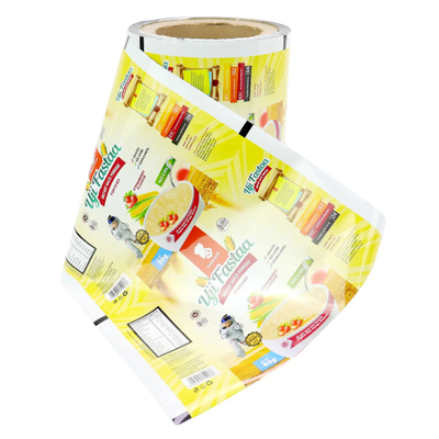 Customized Recycled Food Grade Laminated Roll Film Plastic Small Soft Packaging Film Roll