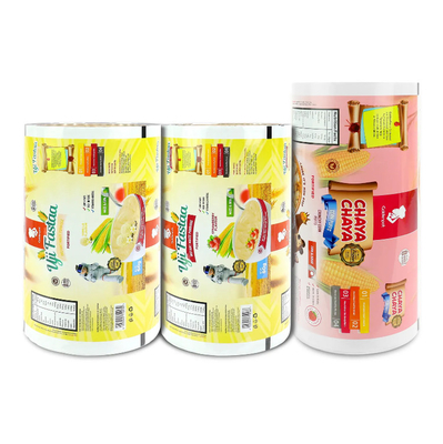 Customized Recycled Food Grade Laminated Roll Film Plastic Small Soft Packaging Film Roll