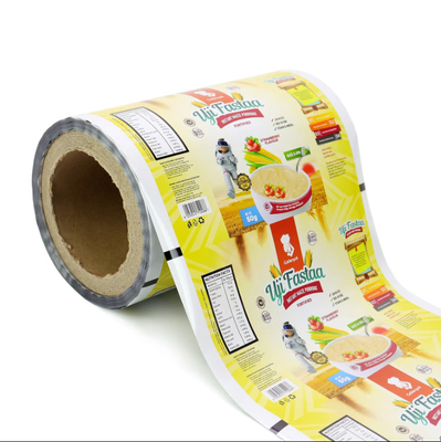 Customized Recycled Food Grade Laminated Roll Film Plastic Small Soft Packaging Film Roll